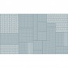 Papel Pintado Chevron Tiles B6605 - CODE COMTEMPORARY DESING BY JANNELLI