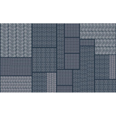 Papel Pintado Chevron Tiles B6607 - CODE COMTEMPORARY DESING BY JANNELLI