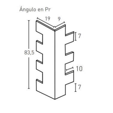 LAJA FINA PR163-E ANTRACITA...