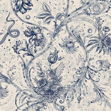Papel Pintado Neo mithology Blue 8800025 - COORDONNE