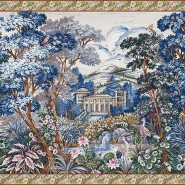 Mural Tapestry blue 8800141