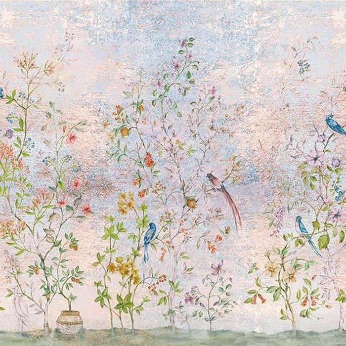 Mural Tea Garden Gold 8800120
