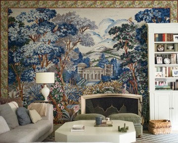 Mural Tapestry blue 8800141