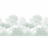 Papel Pintado Classic Hua Trees Mural Wallpaper Dusty Green - SIAN ZENG