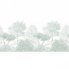 Classic Hua Trees Mural Wallpaper Dusty Green