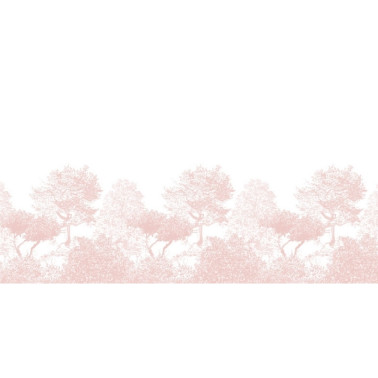 Papel Pintado Classic Hua Trees Mural Wallpaper Pink - SIAN ZENG