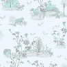 Papel Pintado Classic Woodlands Blue - SIAN ZENG