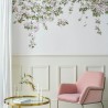 Papel Pintado Classic Clematis Mural Wallpaper White - SIAN ZENG