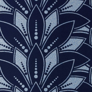 Papel Pintado Astoria Midnight Flock 1907-139-01 - 1838 WALLCOVERINGS