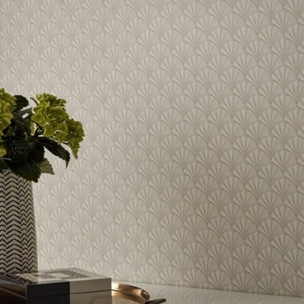 Papel Pintado Elodie Ivory 1907-142-01 - 1838 WALLCOVERINGS