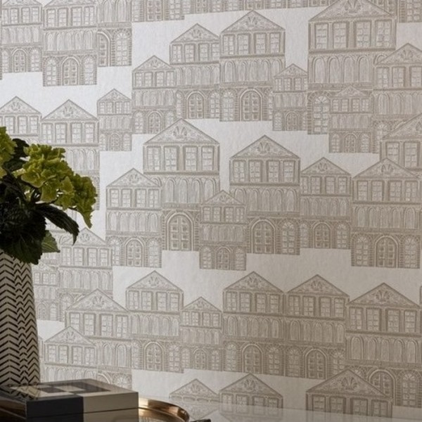 Papel Pintado Maison Ivory 1907-137-01 - 1838 WALLCOVERINGS