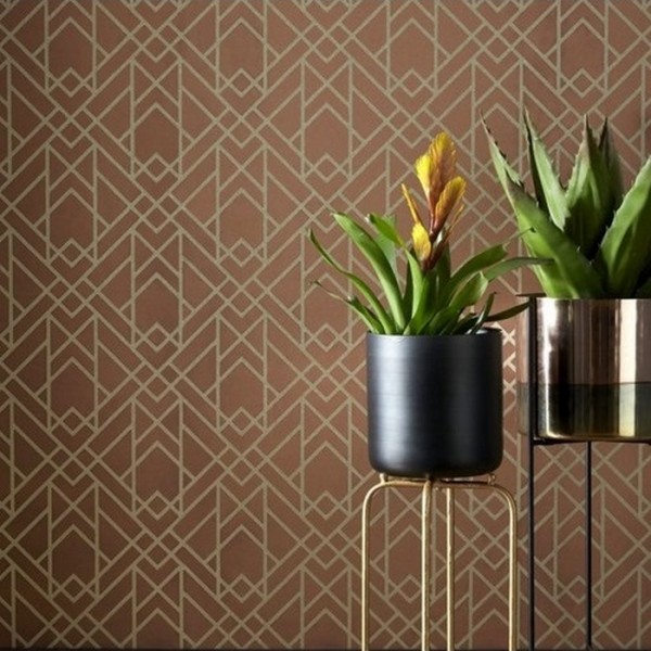 Papel Pintado Metro Amber Glow 1907-140-04 - 1838 WALLCOVERINGS
