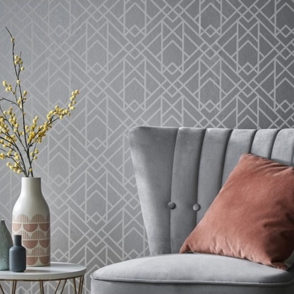 Papel Pintado Metro Soft Grey 1907-140-05 - 1838 WALLCOVERINGS
