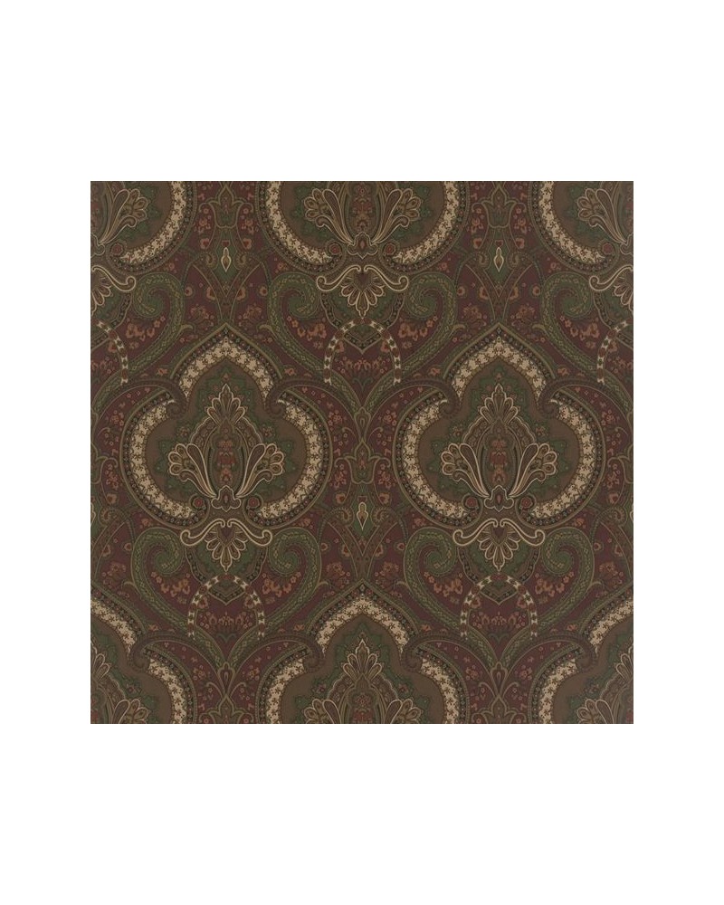 PRL037-02 CASTLEHEAD PAISLEY - CHESTNUT