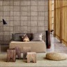 Papel Pintado Grid Chestnut MW120-03 - MARK ALEXANDER