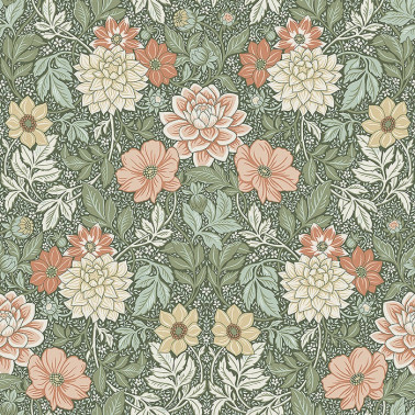 Papel Pintado Dahlia Garden 7666 - BORAS TAPETER