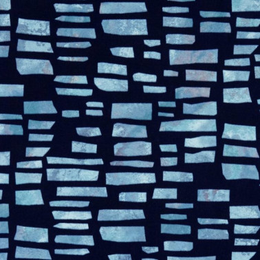 Papel Pintado Fusion Blue Dusk Flock 2008-145-03 - 1838 WALLCOVERINGS
