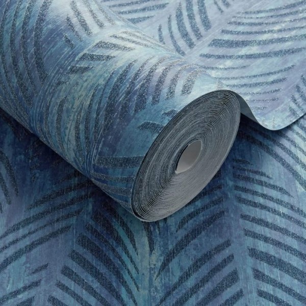 Papel Pintado Bramble Blue Dusk 2008-149-01 - 1838 WALLCOVERINGS