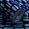 Papel Pintado Fusion Blue Dusk Flock 2008-145-03 - 1838 WALLCOVERINGS