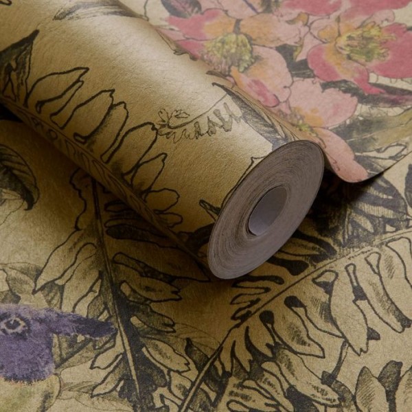 Papel Pintado Hedgerow Bracken 2008-144-01 - 1838 WALLCOVERINGS