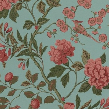 Papel Pintado Emperors Garden Teal BW4500012 - GP & JBAKER