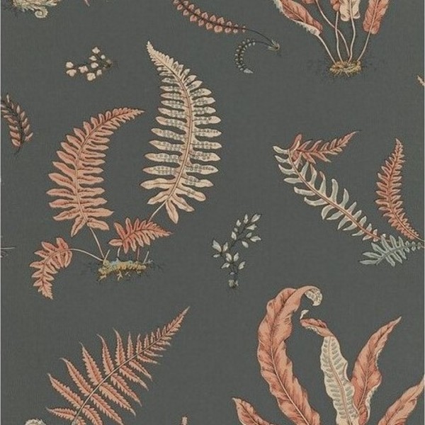 Papel Pintado Ferns Coral Charcoal BW4504413 - GP & JBAKER Papel Pintado Ferns Coral Charcoal BW4504413 - GP & JBAKER