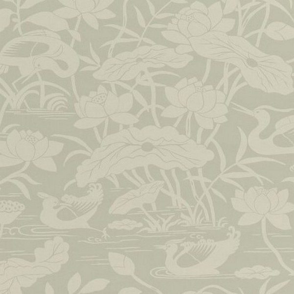 Papel Pintado Heron & Lotus Flower Aqua BW450893 - GP & JBAKER Papel Pintado Heron & Lotus Flower Aqua BW450893 - GP & JBAKER