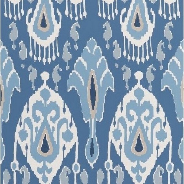 Papel Pintado Ikat Bokhara Indigo BW450902 - GP & JBAKER Papel Pintado Ikat Bokhara Indigo BW450902 - GP & JBAKER