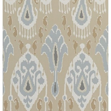 Papel Pintado Ikat Bokhara Sand BW450905 - GP & JBAKER