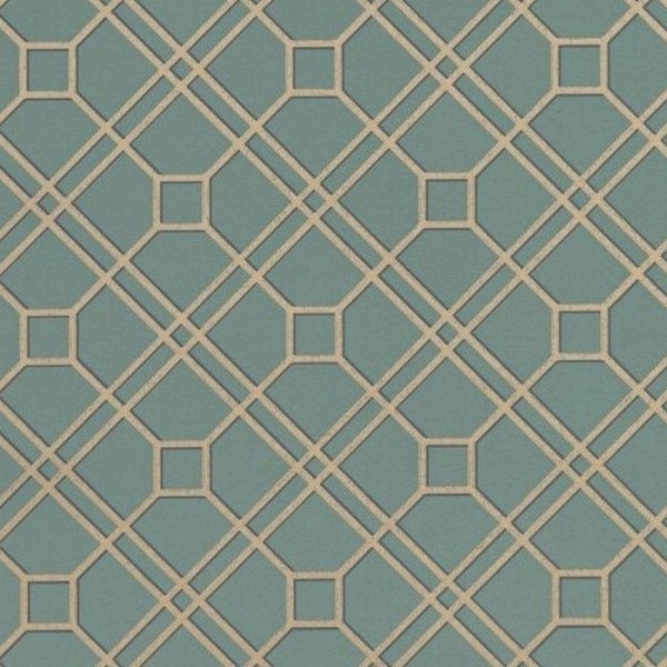 Langdale Trellis Teal Bronze BW45071.12