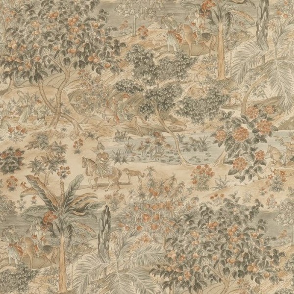 Papel Pintado Ramayana Woodsmoke BW450884 - GP & JBAKER Papel Pintado Ramayana Woodsmoke BW450884 - GP & JBAKER