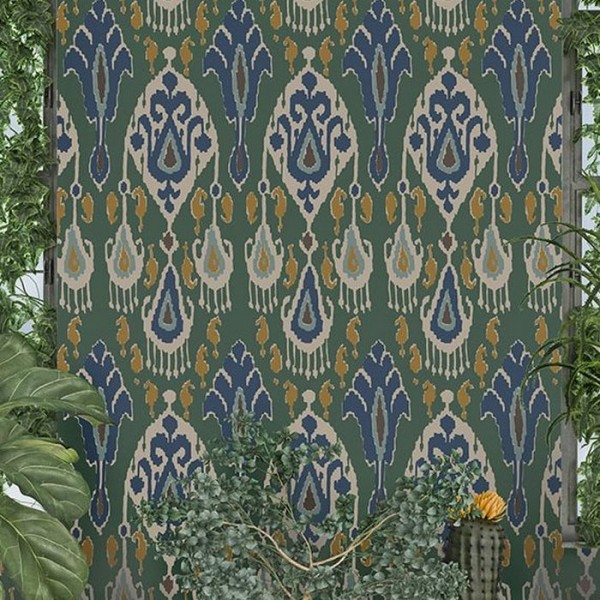 Ikat Bokhara Emerald BW45090.3