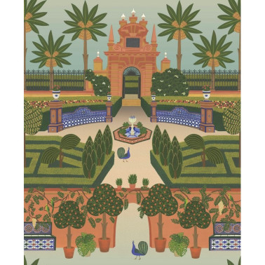 Papel Pintado Alcazar Gardens 117-7020 - COLE and SON