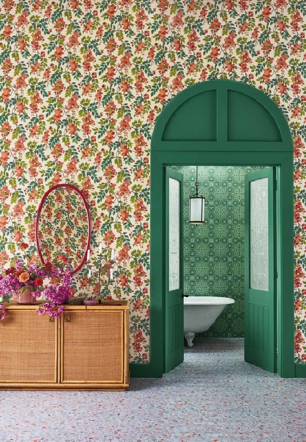 Papel Pintado Bougainvillea 117-6019 - COLE and SON
