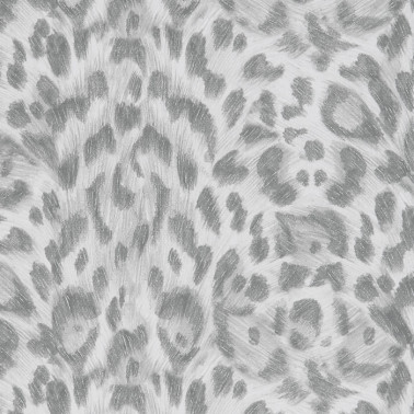 Papel Pintado Felis Silver W0115-09 - CLARKE & CLARKE