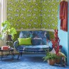 Papel Pintado Protea Lime W0119-05 - CLARKE & CLARKE