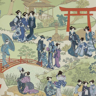 Papel Pintado Geishas 03092-01 - MANUEL CANOVAS