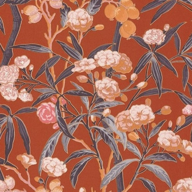 Papel Pintado Habana Orange 84333417 - Casadeco