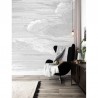 WP-620 Wall Mural Engraved Clouds