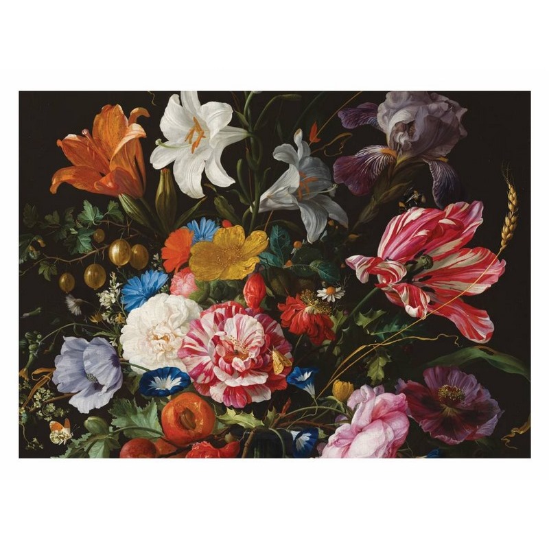 WP-234 Wall Mural Golden Age Flowers 6