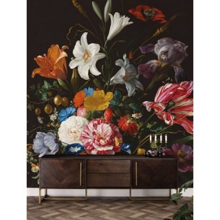 WP-232 Wall Mural Golden Age Flowers 5