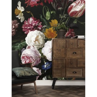 WP-201 Wall Mural Golden Age Flowers 2