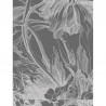 PA-033 Wall Mural Engraved Flowers