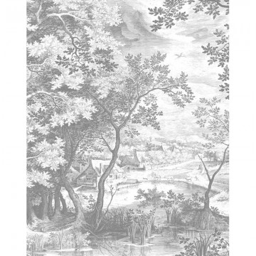PA-031 Wallpaper Panel Engraved Landscapes