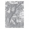 WP-615 Wall Mural Engraved Landscapes