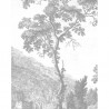 PA-002 Wallpaper Panel Engraved Tree