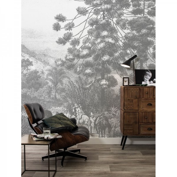 WP-633 Wall Mural Engraved Landscapes