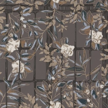 Papel Pintado Camelia Marron 85239262 - Casadeco
