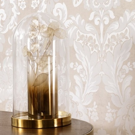 Papel Pintado Demeure Blanc 86060164 - Casadeco