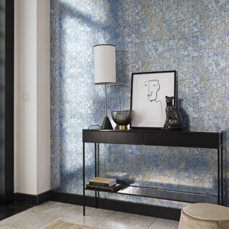 Papel Pintado Reflet Beige-Argent 86032155 - Casadeco